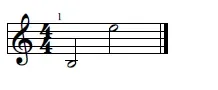 Intervalo musical – questão 1